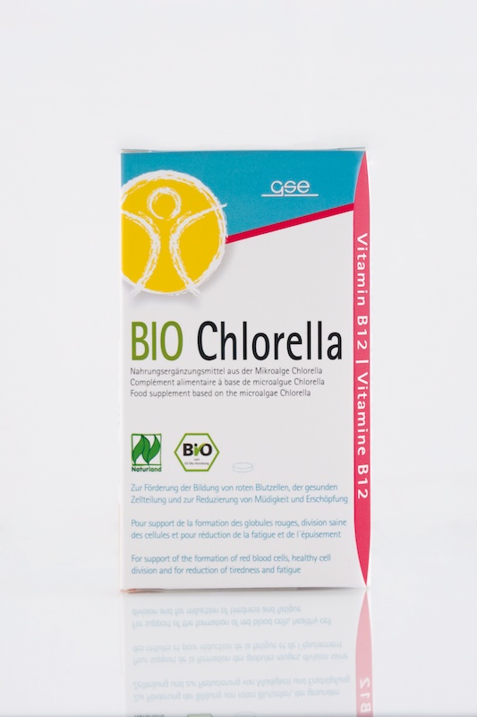 Chlorella Algen, bio